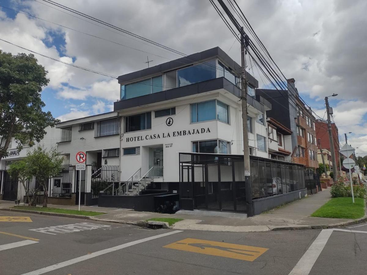 Hoteles Bogota Hotel Casa La Embajada Екстериор снимка